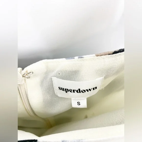 Superdown Fierra MIDI Leopard Print Slip Dress Sz S - Picture 8 of 9